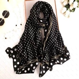 SILK SCARF LUXURY STYLE STOLES WOMEN HEADBAND